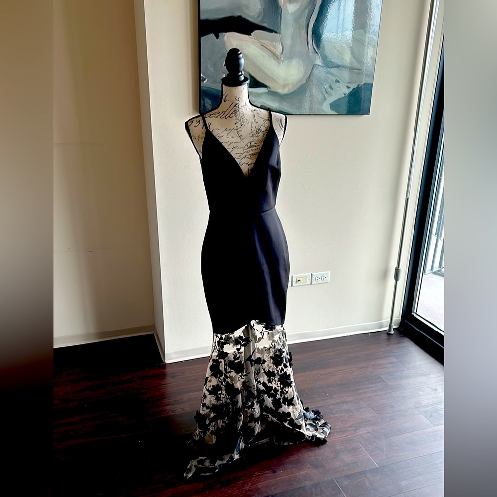 ASOS plunging gown